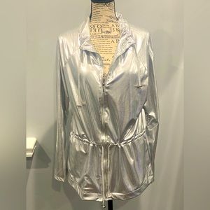 Women metallic jacket